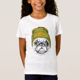 Hipster Pug | It&#39;s Cool T-Shirt