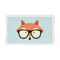 Hipster Red Fox