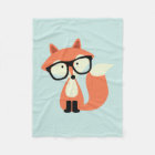 Hipster Red Fox