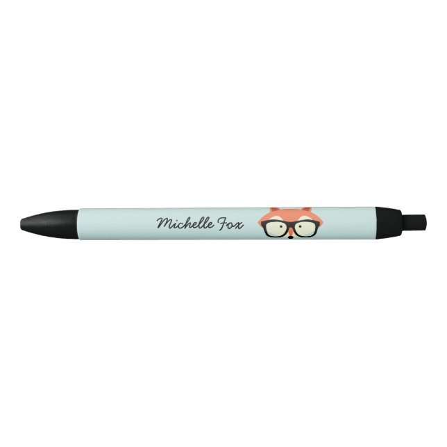 Hipster Red Fox Pen (Front)