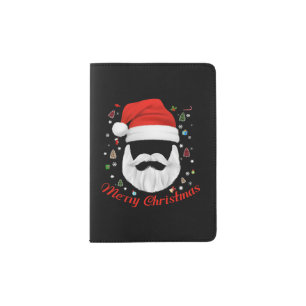 Hipster Santa Claus - Merry Christmas Passport Holder