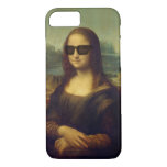 Hipster Shades Da Vinci Mona Lisa Iphone 8/7 Case at Zazzle