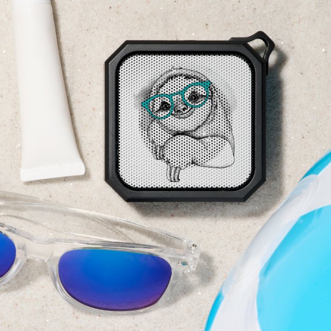 Hipster Sloth Bluetooth Speaker (Insitu(Beach))
