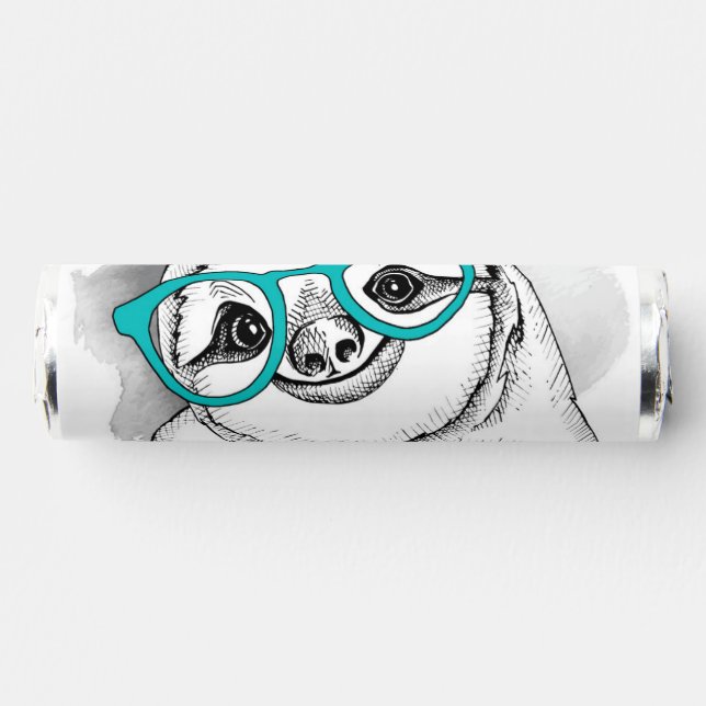 Hipster Sloth Breath Savers® Mints (Front)