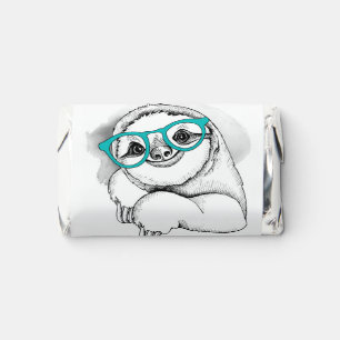 Hipster Sloth Hershey's Miniatures