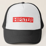 Hipster Stamp Trucker Hat