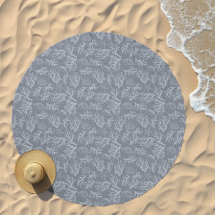 Hipster Style Coral Reef Beach Towel