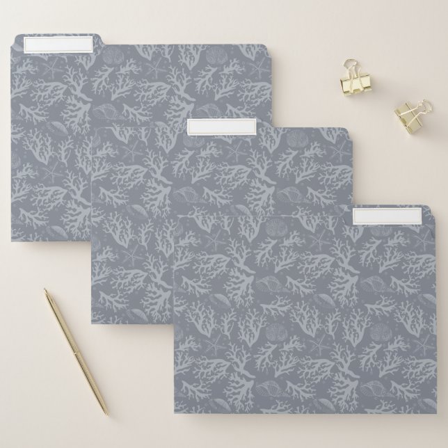 Hipster Style Coral Reef File Folder (Set)