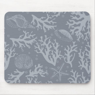 Hipster Style Coral Reef Mouse Pad