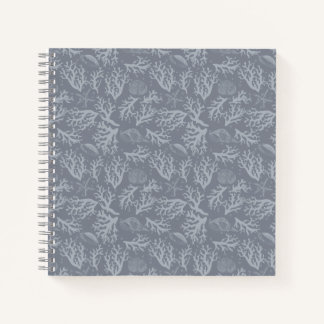Hipster Style Coral Reef Notebook