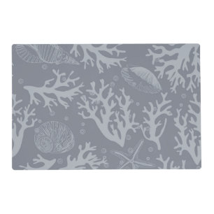 Hipster Style Coral Reef Placemat