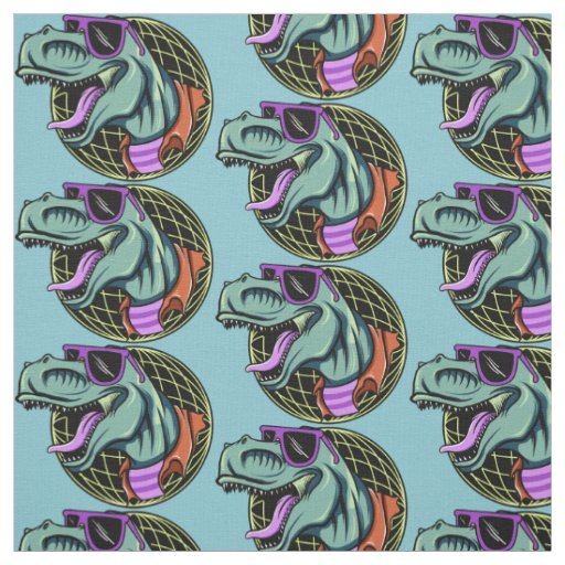 Hipster T-Rex custom color fabric