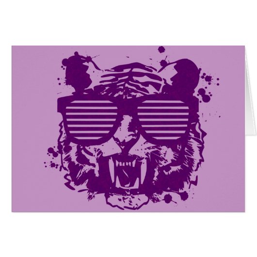 Hipster Tiger (Front Horizontal)