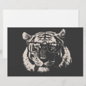 Hipster Tiger With Glasses (Front/Back)