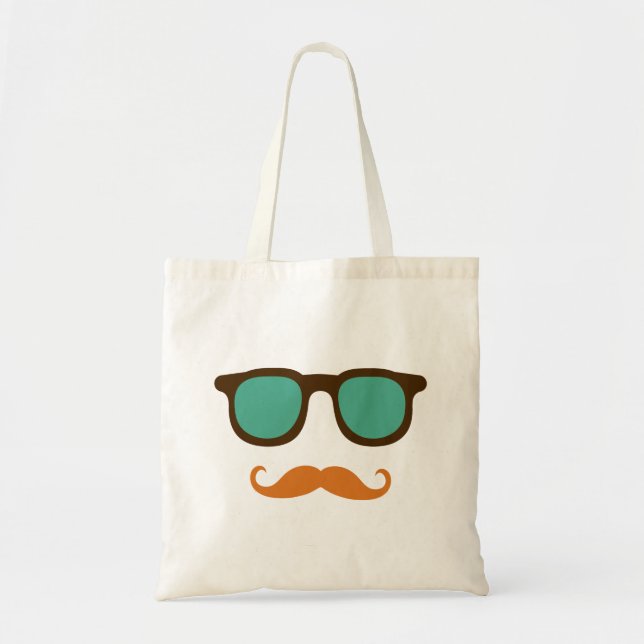 Hipster Tote Bag (Front)