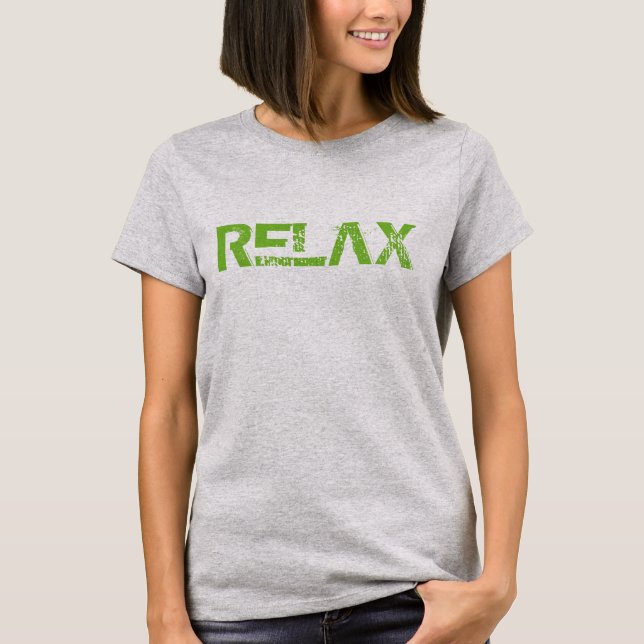 Hipster Trendy Meditate Relax T-shirt Design (Front)