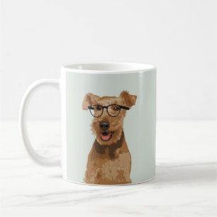 Hipster Welsh Terrier Mug for Dog Lovers