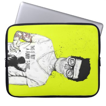 Hipsters Not Dead Laptop Sleeve by bsolti at Zazzle