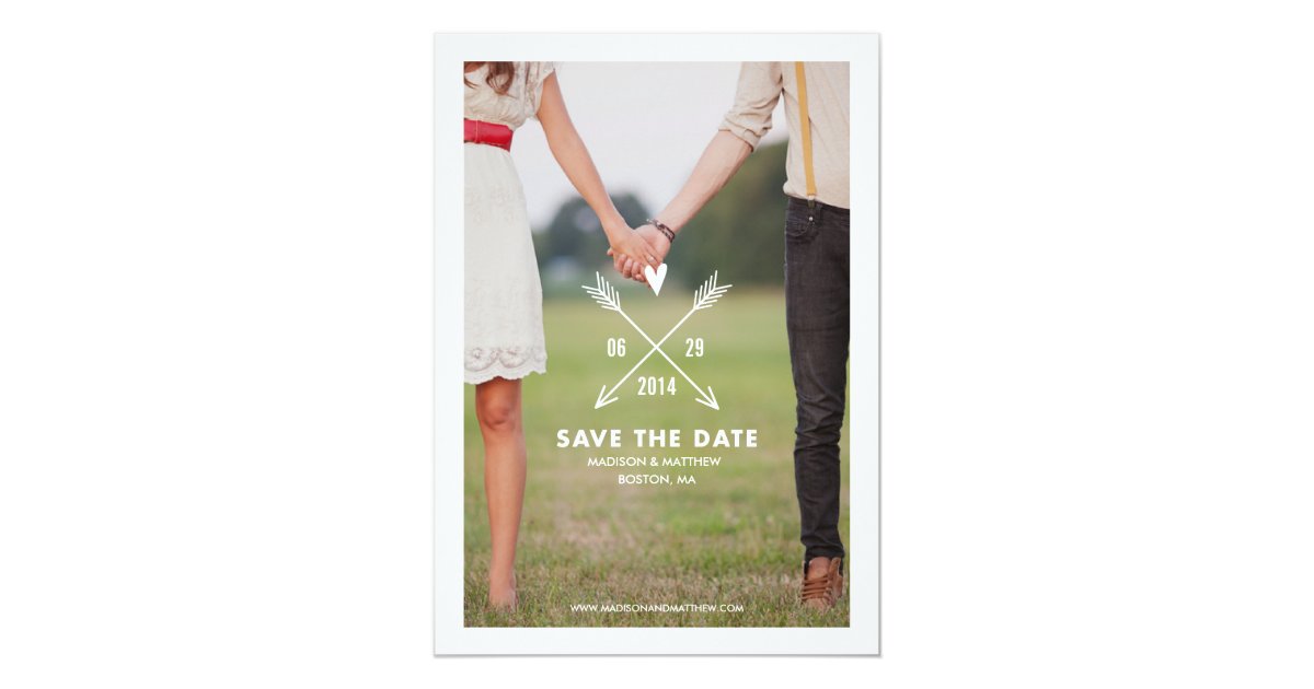 Hipsters Save the Date Announcement Zazzle