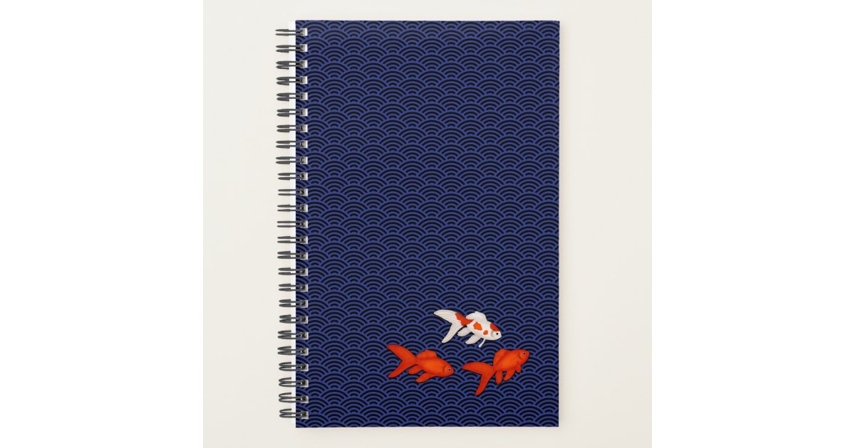 Hiragana & Goldfish Personalized Japanese Student Planner Zazzle