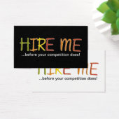 Hire Me Before Your Competition Does (Desk)