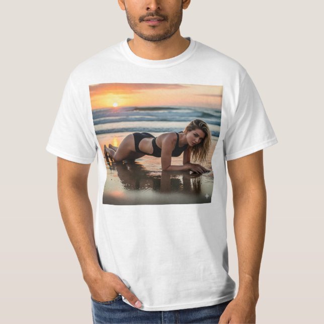 Hireg Watertight Beautiful Women From Hawaii The F T-Shirt (Front)
