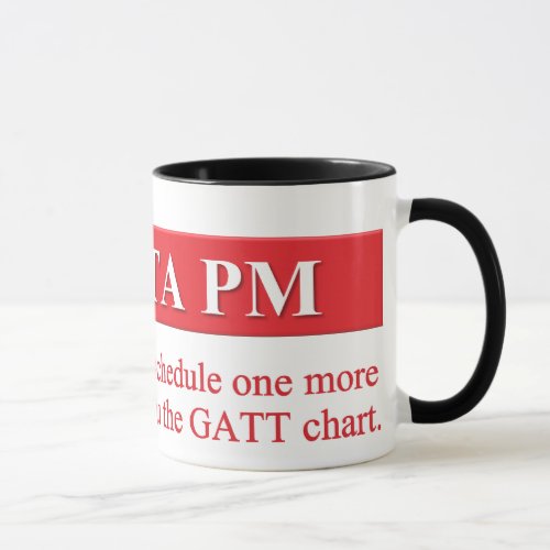 Hiring Gangsters in Project Management Mug