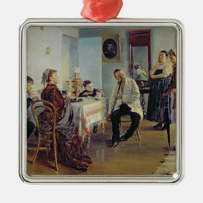 Hiring of a Maid, 1891 92 Christmas Tree Ornaments