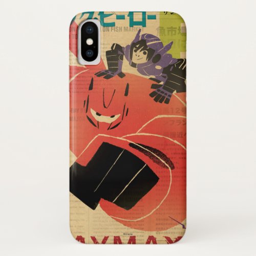 Hiro And Baymax Propaganda iPhone X Case