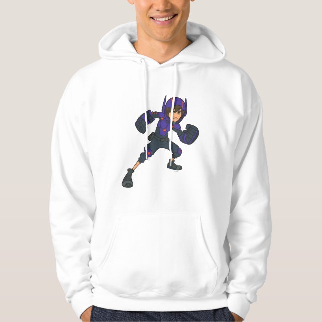 Hiro Hamada Purple Hoodie (Front)