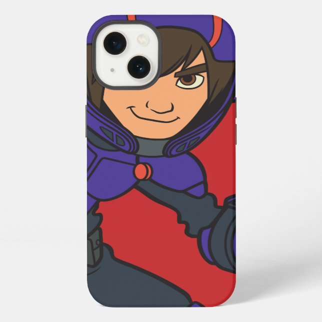 Hiro Hamada Purple Iphone Case (Back)