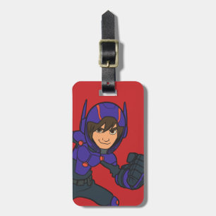Hiro Hamada Purple Luggage Tag