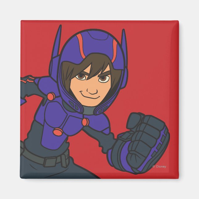 Hiro Hamada Purple Magnet (Front)