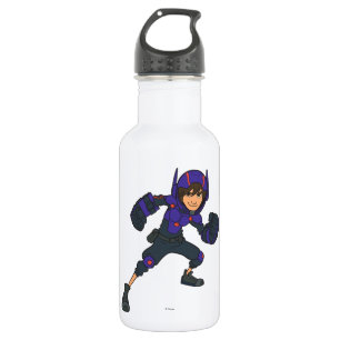 Hiro Hamada Purple Stainless Steel Water Bottle