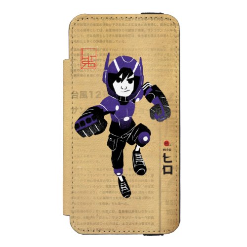 Hiro Hamada Supersuit iPhone SE55s Wallet Case