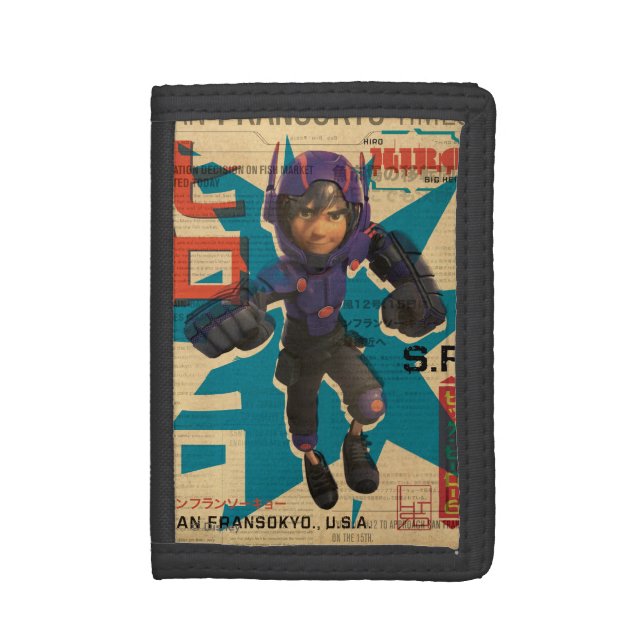Hiro Propaganda Tri-fold Wallet (Front Vertical)