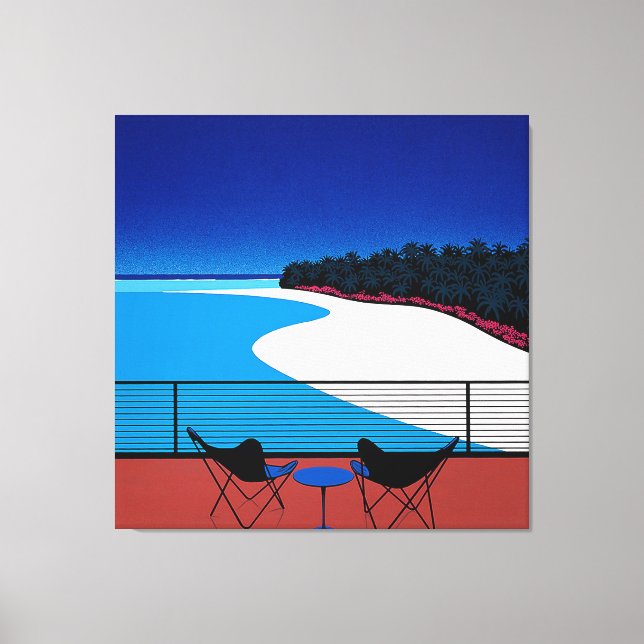 hiroshi nagai canvas print (Front)