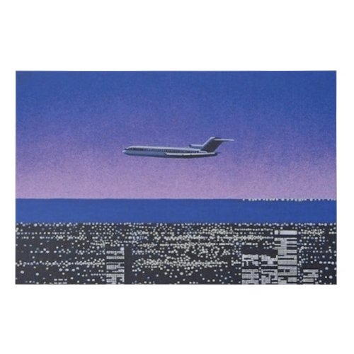 hiroshi nagai city pop hiroshi nagai art faux canvas print