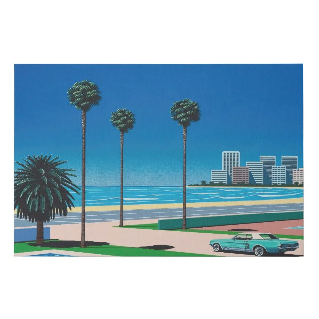 Hiroshi Nagai Faux Canvas Print (Front)