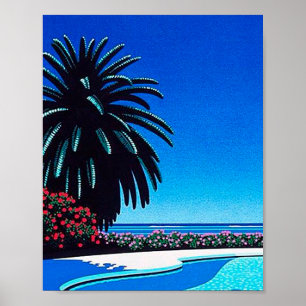 hiroshi nagai, japanese, poster