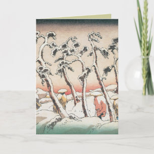 Hiroshige Japanese Christmas Cards