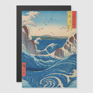 Hiroshige - Naruto Whirlpool, Awa Magnetic Card
