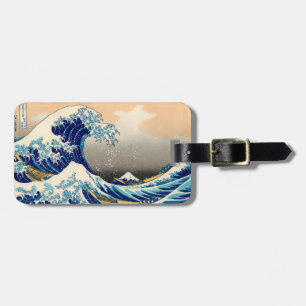 Hiroshige The Great Wave Off Kanagawa Luggage Tag