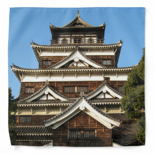 Hiroshima Castle 広島城, Hiroshima, Japan Bandana