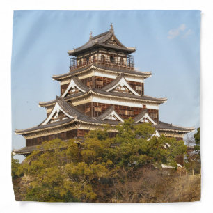 Hiroshima Castle 広島城, Hiroshima, Japan Bandana