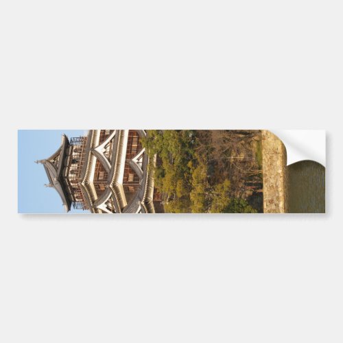 Hiroshima Castle 広島城 Hiroshima Japan Bumper Sticker