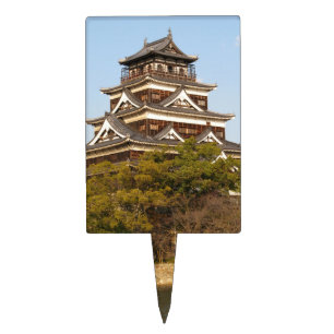 Hiroshima Castle 広島城, Hiroshima, Japan Cake Topper
