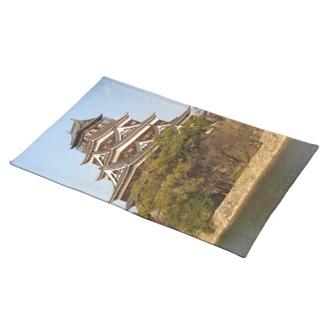 Hiroshima Castle 広島城, Hiroshima, Japan Cloth Placemat (On Table)