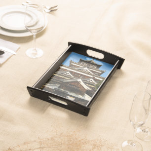 Hiroshima Castle 広島城, Hiroshima, Japan Serving Tray