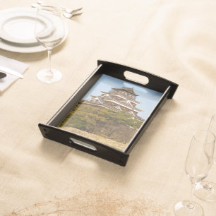 Hiroshima Castle 広島城, Hiroshima, Japan Serving Tray